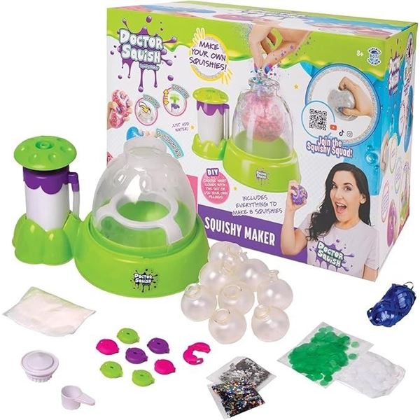 Doctor Squish - Squishy Maker Station; Make Your Own Squishies! Fill and Squish! Brand New