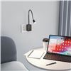 Image 8 : 2 Ultra-Bright LED Flexible Lights; Plug-In Design (Black) - New