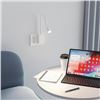 Image 4 : 2 Ultra-Bright LED Flexible Lights; Plug-In Design (White) - New