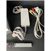 Image 4 : Nintendo Wii Console with Cords/Controllers/Sensor Bar (Used) Tested (Powers On/Works/Reads Discs!)
