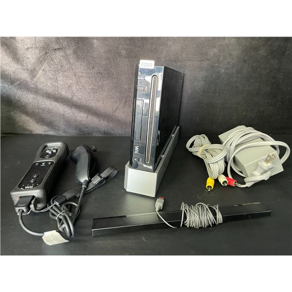 Nintendo Wii Console with Cords/Controllers/Sensor Bar (Used) Tested (Powers On/Works/Reads Discs!)