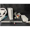 Image 2 : Nintendo Wii Console with Cords/Controllers/Sensor Bar (Used) Tested (Powers On/Works/Reads Discs!)
