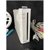 Image 5 : Nintendo Wii Console with Cords/Controllers/Sensor Bar (Used) Tested (Powers On/Works/Reads Discs!)
