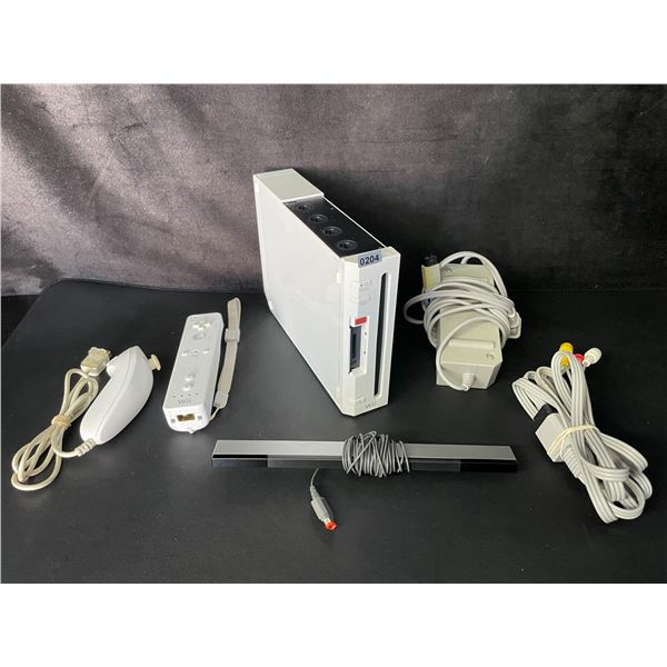 Nintendo Wii Console with Cords/Controllers/Sensor Bar (Used) Tested (Powers On/Works/Reads Discs!)