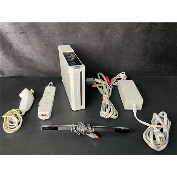 Nintendo Wii Console with Cords/Controllers/Sensor Bar (Used) Tested (Powers On/Works/Reads Discs!)