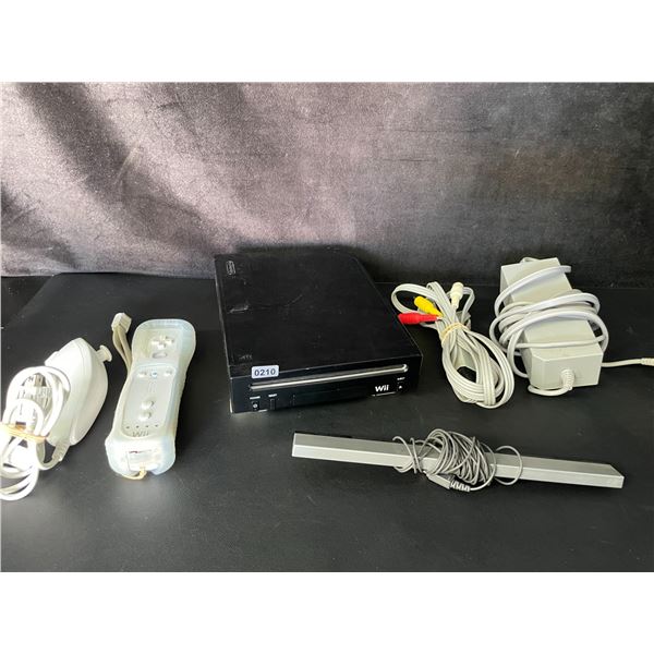 Nintendo Wii Console with Cords/Controllers/Sensor Bar (Used) Tested (Powers On/Works/Reads Discs!)