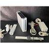 Image 1 : Nintendo Wii Console with Cords/Controllers/Sensor Bar (Used) Tested (Powers On/Works/Reads Discs!)