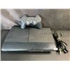 Image 1 : Playstation 3 Super Slim Console with Controller & Cord (Used) Tested (Powers On/Works/Reads Discs!)