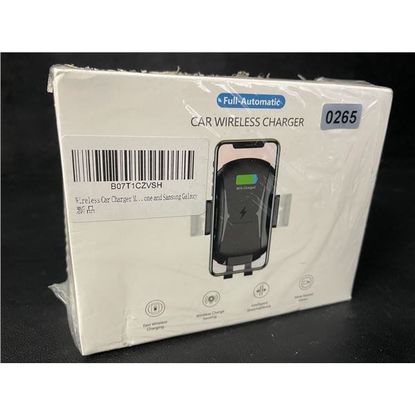 Auto Style Full-Automatic Car Wireless Phone Charger - Suction/Dash Mount - New Sealed