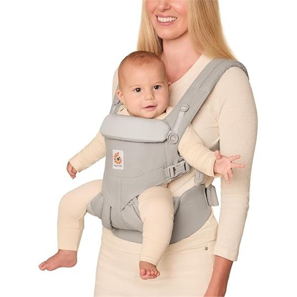 Ergobaby Omni Classic All-In-One Baby Carrier (0-4yrs) Newborn to Toddler (Pearl Grey) BRAND NEW!
