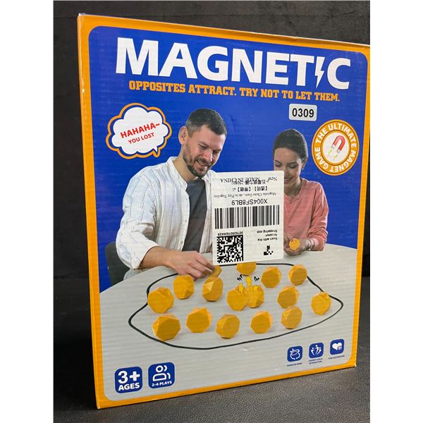 Opposites Attract Magnetic Chess-Style Game/Play Set - New