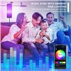Image 4 : 2-Pack Smart/App Control RGB LED Floor Lamps (67" Tall) Dimmable/Adjustable Color w/ Remote - New