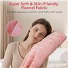 Image 5 : UTK Electric Heating Pad (12" x 24") For Body Pain Relief; 6 Temp Settings (Pink) - New Sealed!