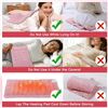Image 6 : UTK Electric Heating Pad (12" x 24") For Body Pain Relief; 6 Temp Settings (Pink) - New Sealed!