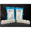 Image 1 : Lot of 10 Dual-USB Port Charging Blocks/Dual-USB Cube Wall Chargers - New