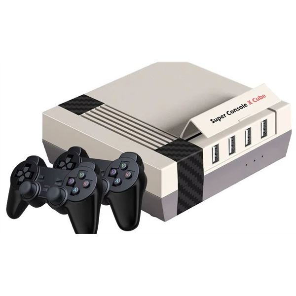 KinHank Super Console X Cube Retro Video Game Console w/ 50,000+ Games, 50+ Emulators - New!