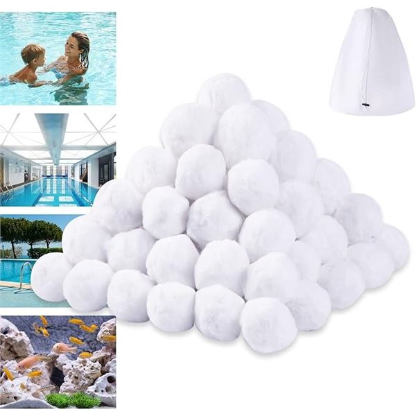 4.6LB Bag of Pool Filter Balls for Sand Filter Systems/Swimming Pools - New