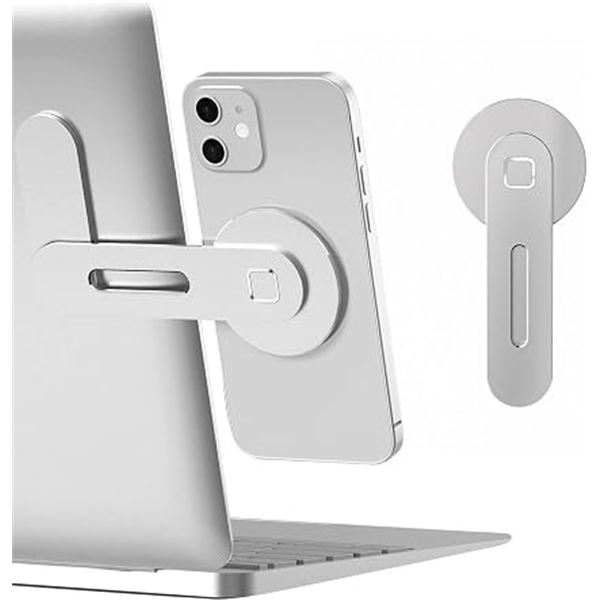 Magnetic Phone Holder for Laptops/Monitor Side Mount Bracket for Phones - New!