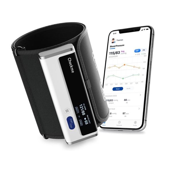 Checkme BP2A Upper Arm Wireless Blood Pressure Monitor with Bluetooth/App Sync - New Sealed!