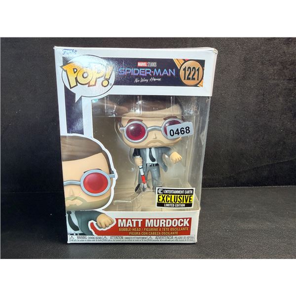 Funko POP! Marvel Studios Spider-Man Matt Murdock #1221 Collectible Bobble-Head/Figure - New
