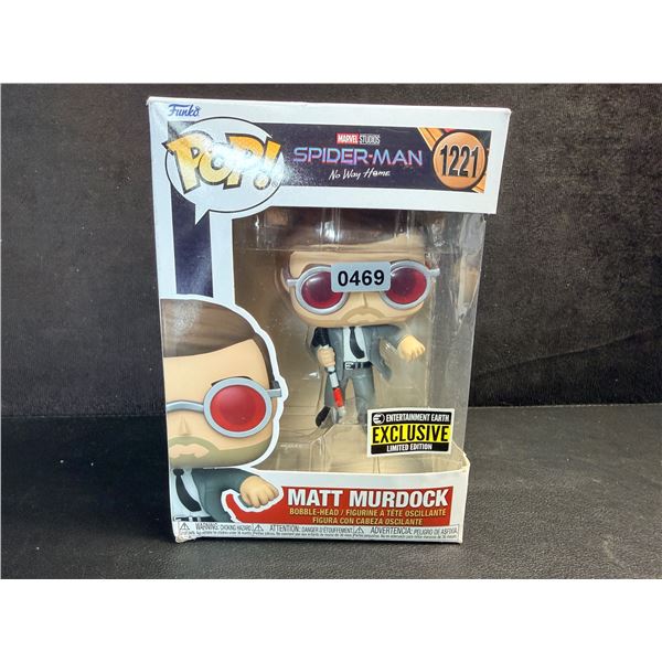 Funko POP! Marvel Studios Spider-Man Matt Murdock #1221 Collectible Bobble-Head/Figure - New