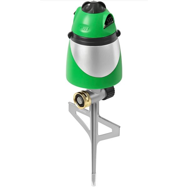 Restmo 2-Pattern Lawn Sprinkler for Yard w/ 2,400 sq ft. Coverage; Lawn Irrigator/Sprinkler - New!