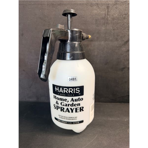 Harris 1.5L Continuous Hand Pump Pressure Sprayer for Home, Garden, & Car Detailing - New