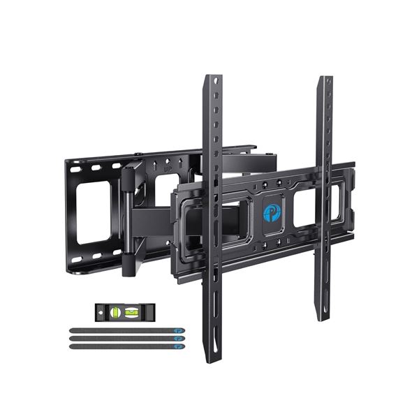 Full-Motion TV Wall Mount for 26-74" TV's up to 99lbs; for LED/LCD/OLED/Curved TV's - New