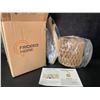 Image 7 : Frideko Rattan Farmhouse Hanging Wall Lamp with Plug-In Cord; Hand-Woven Rope Design - New