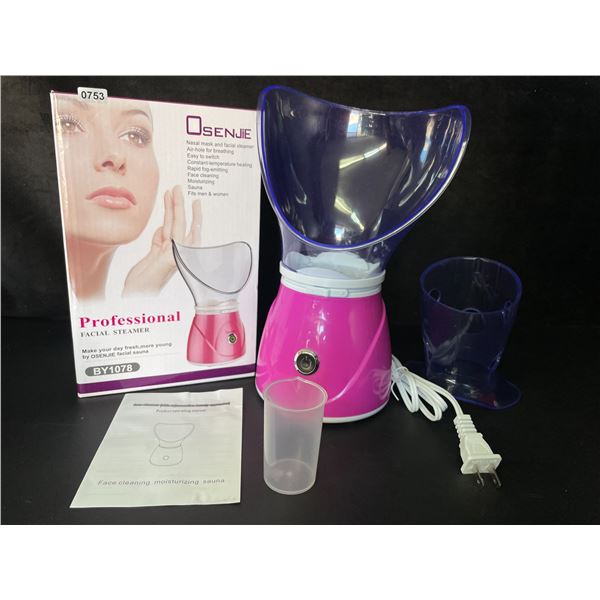 Osenjie Professional Facial Steamer (Model: BY1078) Cleans/Hydrates/Tightens Skin - Brand New!