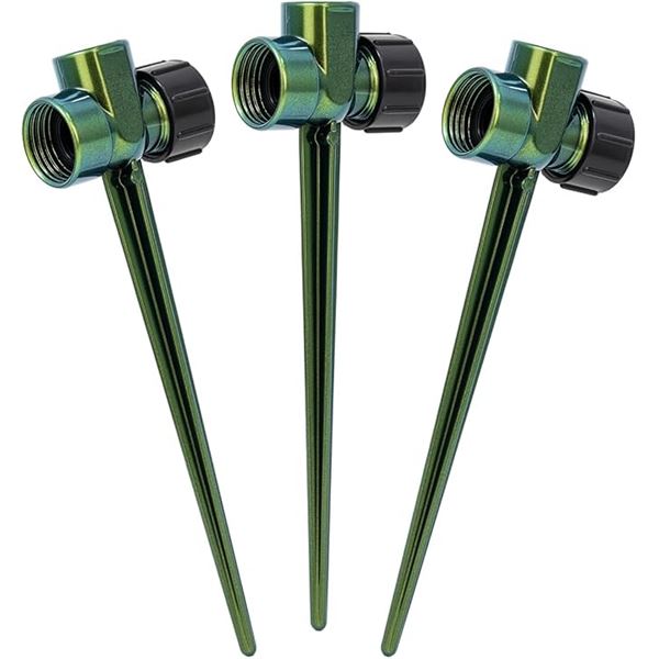 3-Pack Restmo Heavy-Duty Lawn Sprinkler Spike Bases/Sprinkler Stakes - Brand New!