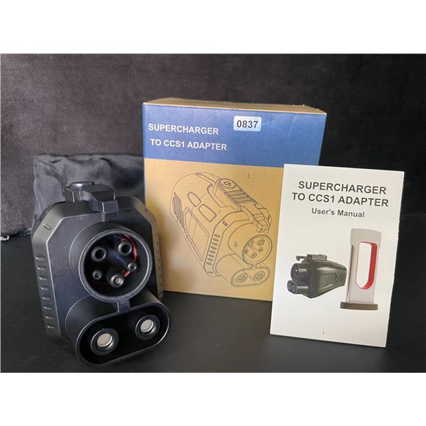 NACS to CCS1 Supercharger Adapter - Allows TESLA NACS Use on Alternate Brands - New Sealed!