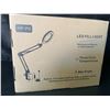 Image 6 : LED Lighted Magnifyer Lamp; 12X Magnifying Glass LED Light with Clamp Design/Heavy Base - New!