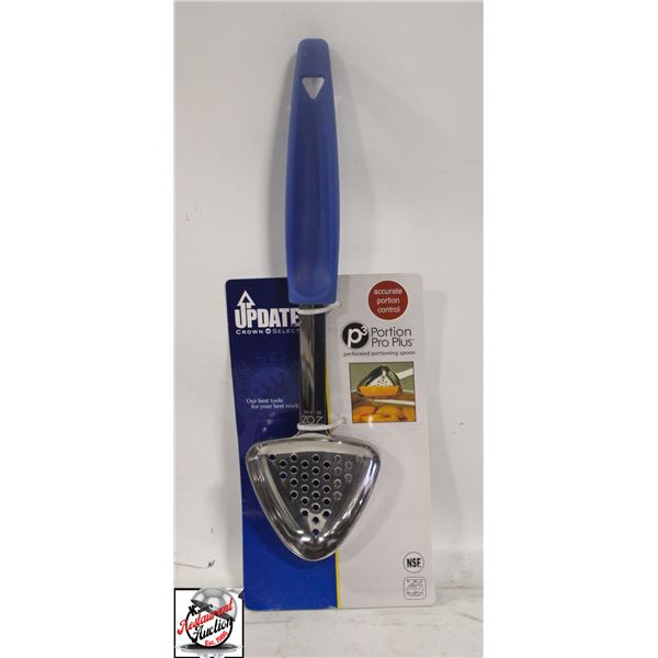 NEW UPDATE INTERNATIONAL PERFORATED PORTION SPOON
