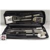 Image 1 : BBQ TOOL SET IN BLACK TRAVEL BAG