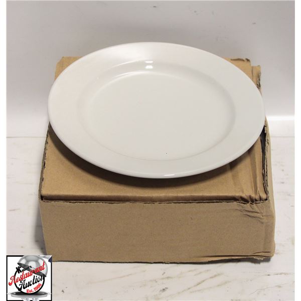 BOX OF 6 CARDINAL 7" SIDE PLATE, ARCOROC