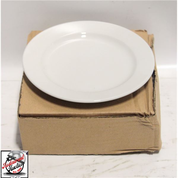 BOX OF 6 CARDINAL 7" SIDE PLATE, ARCOROC