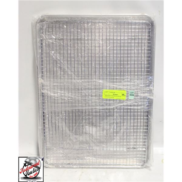 NEW HALF SIZE BUN PAN & COOLING RACK