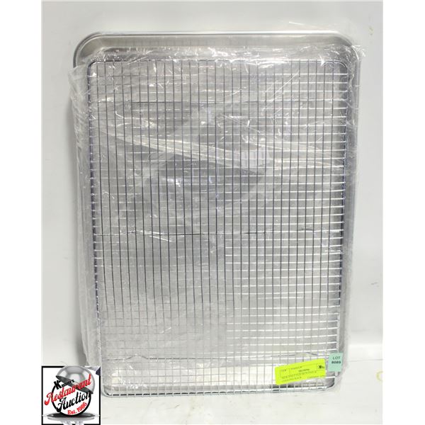NEW HALF SIZE BUN PAN & COOLING RACK