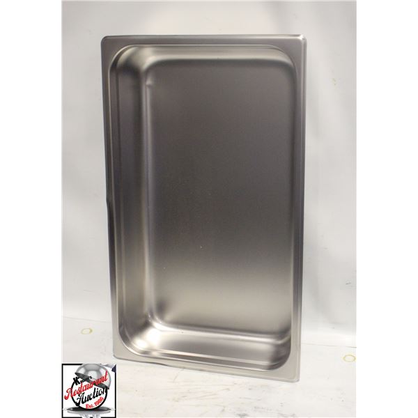 FULL SIZE 4" DEEP STAINLESS STEEL INSERT