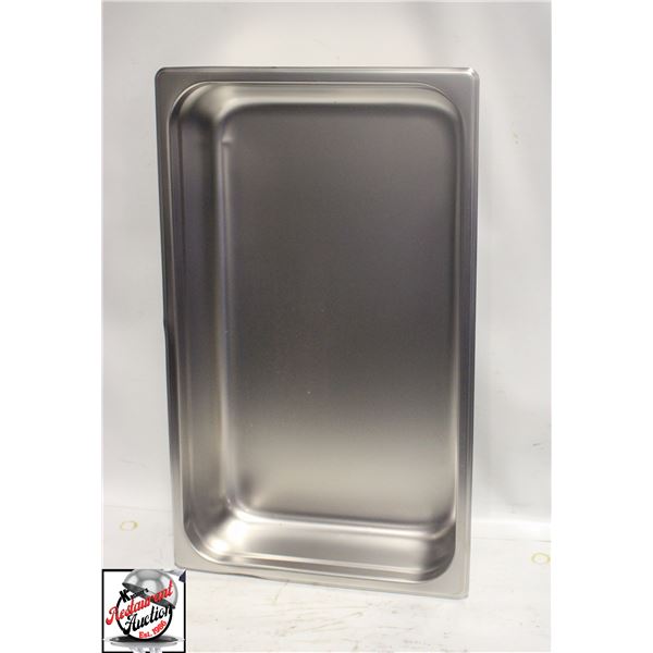 FULL SIZE 4" DEEP STAINLESS STEEL INSERT