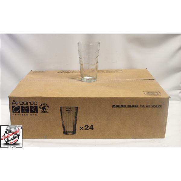 CARDINAL 16OZ COOLER/MIXING GLASS, 1 CASE