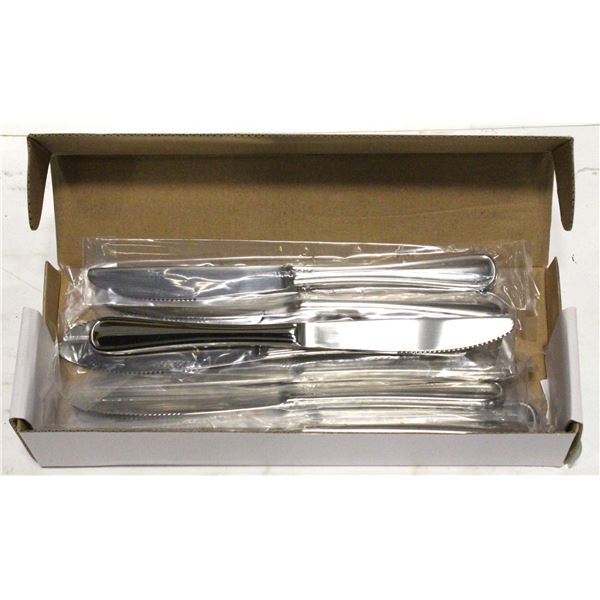 3 DOZEN NEW ONEIDA BARCELONA TABLE / DINNER KNIFE