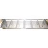 Image 4 : NEW CHEFS MATE 48" SALAD TABLE W/ INSERTS