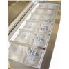 Image 5 : NEW CHEFS MATE 48" SALAD TABLE W/ INSERTS