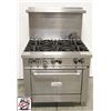Image 1 : 2019 US RANGE 6 BURNER RANGE W/ OVEN