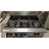 Image 4 : VULCAN 6-BURNER NG RANGE W/ OVERSHELF