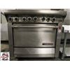 Image 4 : GARLAND 6 BURNER GAS RANGE W/ OVEN