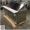 Image 3 : NEW 60" S/S MEGA TOP SALAD PREP TABLE