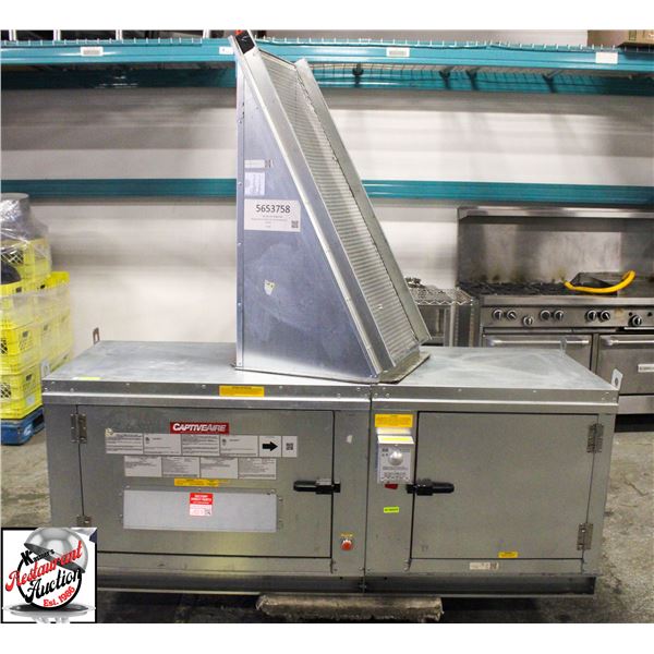 NEW CAPTIVE AIR NATURAL GAS AIR MAKEUP UNIT